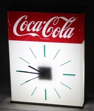 COCA-COLA Wanduhr / Werbeuhr