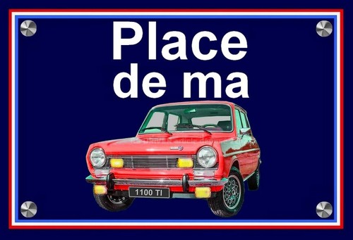 Plakette place ma simca - ma,