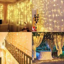 3x 3 m Lichternetz 300 LED