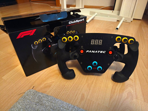 Fanatec clubsport steering - fanatec,