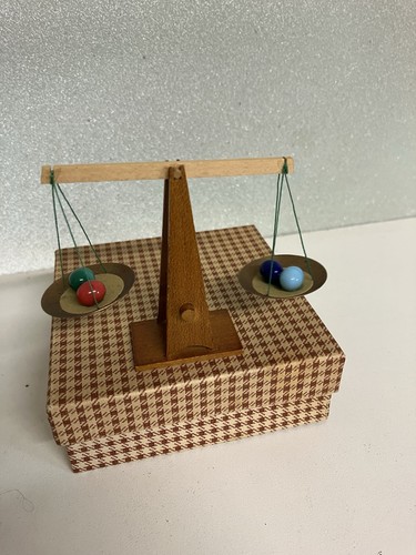 Alte osterdeko eierwaage - osterdeko,