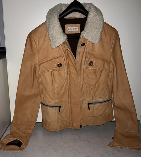 Clockhouse lederjacke 100 - lederjacke,, 100%