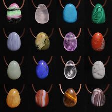 Edelstein Anhänger gebohrt A-F Tropfen Freeform Trommelsteine Ketten Steinschatz