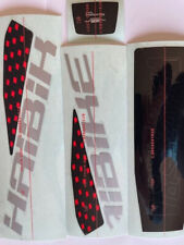 Dekor f Haibike Xduro Fullseven 9.0 Bosch Akkugehäuse 2018 rot grau NEU