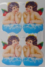 Glanzbilder Engel auf Wolke