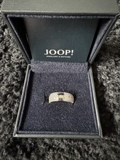 JOOP! Ring Damenring Schmuck Gr. 58 Silber Zirkonia Neuwertig Ovp
