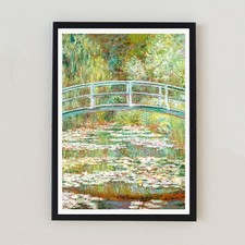 Brücke Teich der Seerosen