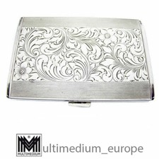 Martin Mayer Mainz Pforzheim Jugendstil Silber Zigaretten Etui