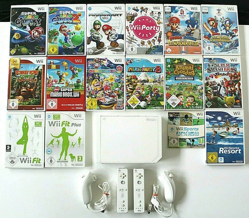 Nintendo wii konsole weiß - wii,