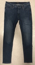 Jack & Jones Herren Skinny Jeans Liam Größe 30/30, Dunkelblau