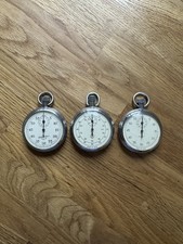 3 Vintage Stoppuhr UdSSR Agat