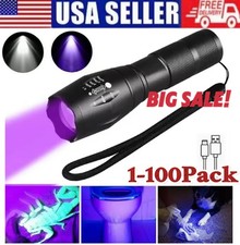UV Flashlight Black Light