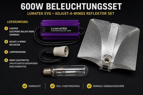 600w beleuchtungsset - beleuchtungsset, –