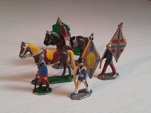 Vintage zinn soldat figur - zinn,