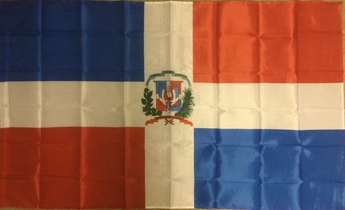 Fahne dominikanische republik - fahne,