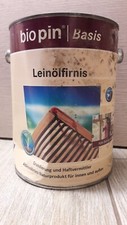 BioPin Leinölfirnis 2,5L Grundierung Holz Haftvermittler Metall (A1054)