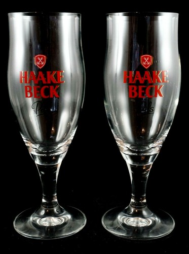 Haake beck pils bierpokale - haake, 2er