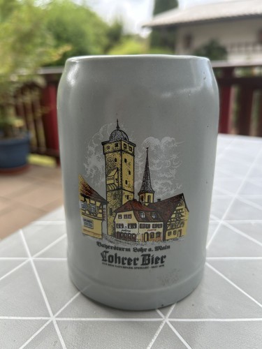 Lohrer bier bierkrug mit - lohrer,