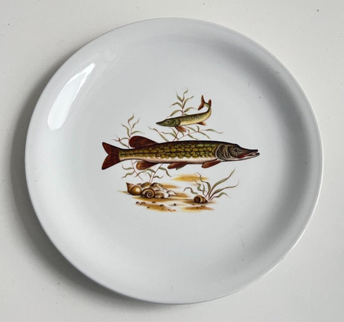 Bauscher weiden teller fisch - weiden,
