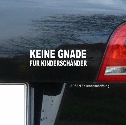 Aufkleber keine gnade - ,