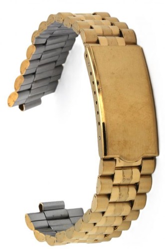 Edelstahluhrarmband gold - edelstahluhrarmband,