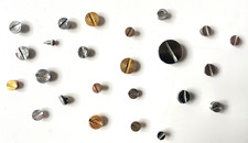 2) 20 alte Füllschrauben für