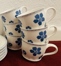 Villeroy Boch Farmhouse Touch Blueflowers Tasse Tee Kaffee 0,24 L *Top Zustand*