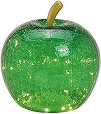 LED Dekolampe Apfel Glas 20er