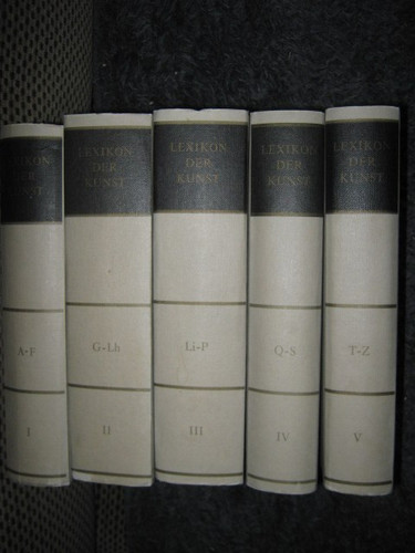 Lexikon der kunst fünf - lexikon,