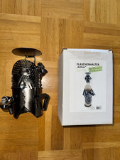 Weinflaschenhalter Kellner Metall Figur mit OVP