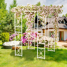 Rosenbogen mit Tor Garten