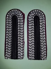 Schulterklappen Dienstgradabzeichen DDR MdI Feuerwehr Oberfeuerwehrmann