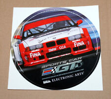 Sportwagen GT Gran Turismo alter runder Aufkleber für alte große Playstation 1 PS1 1999