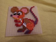 Ministeck Steine Bilder gesteckt Bild Motiv Maus süß 