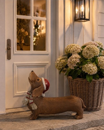 Deko dackel dachshund mütze - dackel,