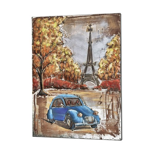 Wandbild metallbild relief - relief, 3d