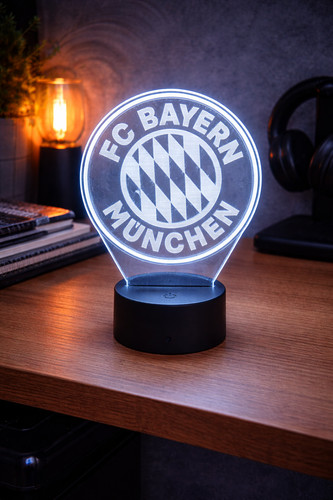 Led nachtlampe bayern - 3d,
