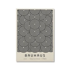 Abstraktes Bauhaus Poster