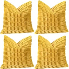 Kissenbezüge Kordsamt 45x45