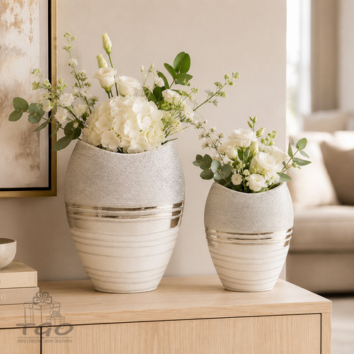 Gilde vase ovale lavena aus - gilde,