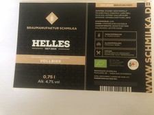 Bad Schandau Etikett der Kleinbrauerei (416)