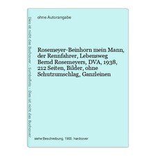 Rosemeyer-Beinhorn mein Mann
