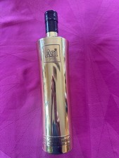 AU- VODKA - dekorative, goldfarben lackierte Flasche, 0,7 l - für Sammler