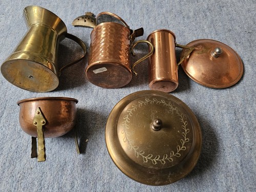 Altes konvolut messing kupfer - konvolut,