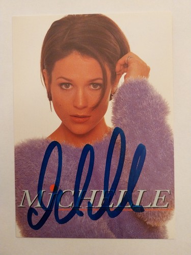 Michelle autogramm signiert - michelle, ak