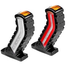 2x PositionsLeuchte LED Weiss