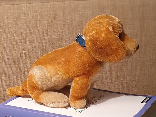 Steiff antik dackel bazi - dackel,