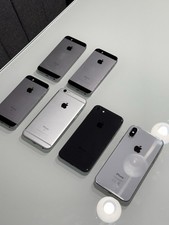 iPhone Konvolut 6x – SE 1. Gen. 64GB (3x), iPhone 8 64GB, iPhone XS 64GB defekt