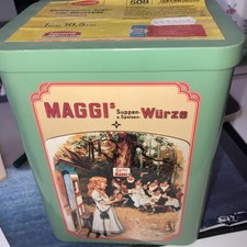 Maggi Blechdose - 17cm x 13cm x 10cm - Zustand gut