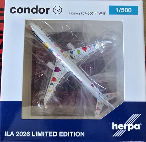 Herpa wings condor b757 - herpa, b757-300